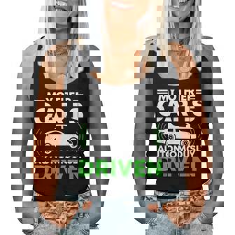 My Other Car Is Autonomally Drived Tech ユーモア レディースタンクトップ - Kawaiitshirt