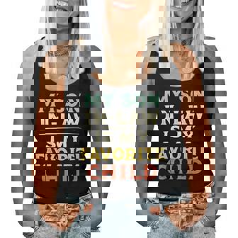 Myon In Law Is My Favorite Child Mothers Fathers Day レディースタンクトップ - Kawaiitshirt