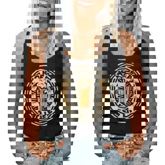 No Beer No Life ヴィンテージドリンク ビール愛好家 ビールファン向け レディースタンクトップ - Kawaiitshirt