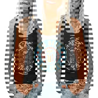 No Beer No Life ヴィンテージ飲酒 ビール愛好家向け ビールファン向け レディースタンクトップ - Kawaiitshirt