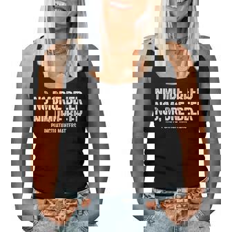 No More Beer シャツ 句読点 Matters メンズ レディース 面白い レディースタンクトップ - Kawaiitshirt