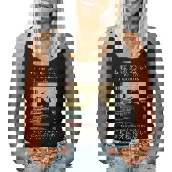 I Do Not Think Therefore I Do Not Am Japanese Cat Meme For Women Women Tank Top - Thegiftio