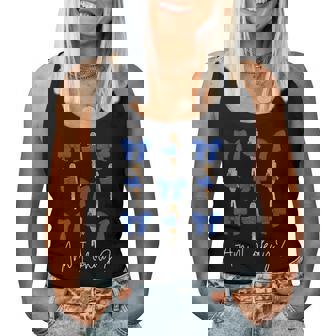 Am I Okay Cowgirl Coquette Bow Girl Women Tank Top - Monsterry