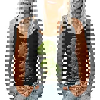 Omasaurus Granny Mother's Day Dinosaur Grandmom Women Tank Top - Thegiftio