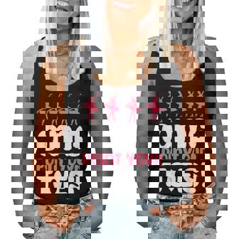 Omg Point Your Toes Dance Teacher Ballet レディースタンクトップ - Kawaiitshirt