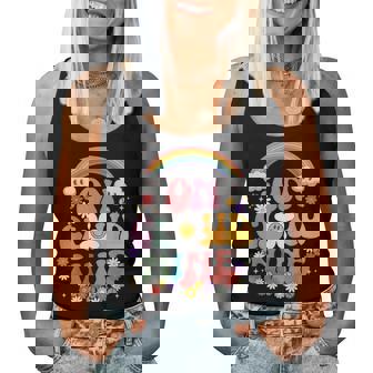 On Cloud Nine Birthday シャツ 9歳の誕生日 女の子 面白い レトロ レディースタンクトップ - Kawaiitshirt