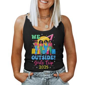 We Outside Girls Trip 2025 Afro Girls Black Together Women Tank Top - Thegiftio UK