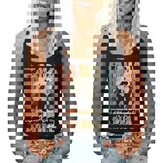 Panda Is Mypirit Animal かわいいパンダヴィンテージパンダ レディースタンクトップ - Kawaiitshirt