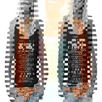 Para Tour Paraprofessional Squad Rock Teacher Back To School Women Tank Top - Monsterry