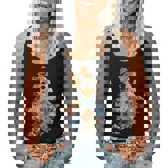 Patchwork Quilter Fall Ghost Bow Quilt Block Autumn Quilting Women Tank Top - Thegiftio