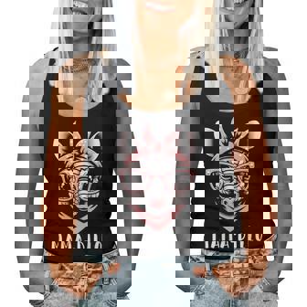 Pink Bandana Glasses Armadillo Mama Mother’S Day Mama-Dillo Women Tank Top | Mazezy