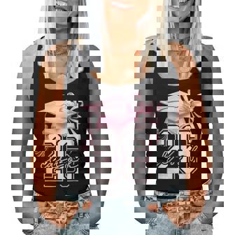 Pink Coquette Bow Senior Class Of 2026 Senior Girls Women Tank Top - Thegiftio