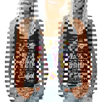 Play Is Learning Teacher Back To School First Day Of School Women Tank Top - Monsterry