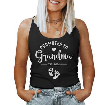 Promoted To Grandma 2026 Women Tank Top | Mazezy