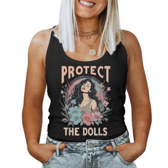 Protect The Dolls Trans Transgender Visibility Women Tank Top - Thegiftio UK