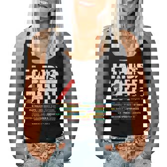 Protest Hands Off Medicare Social Security Resist Women Women Tank Top - Thegiftio
