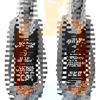 Proud Mom Of A Doctor Of Occupational Therapy Women Tank Top - Monsterry