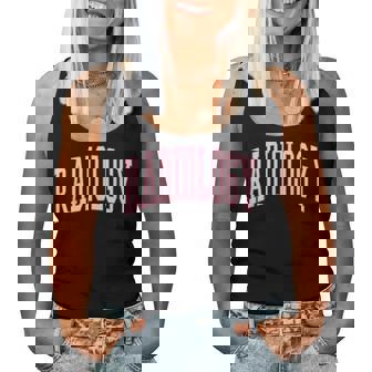 Radiology Cute Pink Preppy Nurse Ct Mri Rad Tech Women Tank Top - Thegiftio