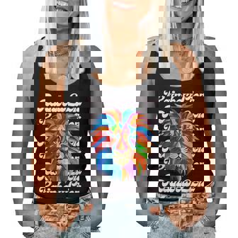 Rainbow Lion かっこいい おしゃれ ロゴ レディースタンクトップ - Kawaiitshirt