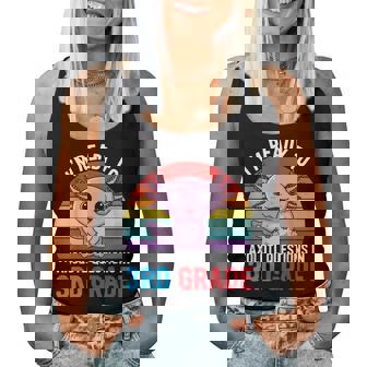 Ready To 3Rd Grade Axolotl Question First Day Of School Girl Women Tank Top - Thegiftio