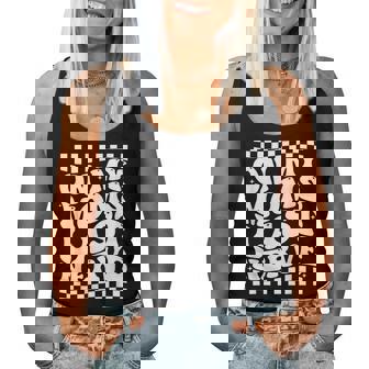 Retro Mother's Day On My Moms Last Nerve Mom Mama Women Tank Top - Monsterry