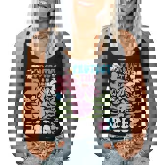 Retro Protect The Dolls Boho Flowers Trans Rights Lgbtq Women Tank Top - Monsterry