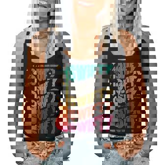 Retro Taylor Personalized Name I Love Taylor Girl 70'S 80'S Women Tank Top - Thegiftio