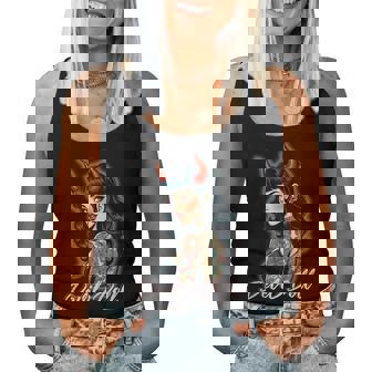 Rockabilly Devil Girl Pin Up Estilo Tatuaje Retro De Los Años 50 In Mangas Camiseta sin mangas para mujer - Regaloses