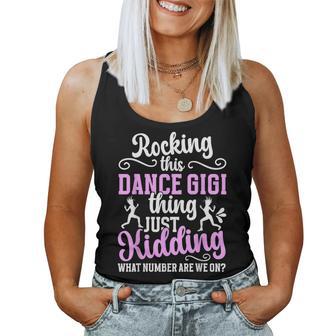 Rocking This Dance Gigi Thing Dancing Gigi Of A Dancer Gigi Women Tank Top - Thegiftio UK