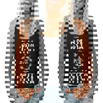 Roma Invicta Campeón De Roma Camiseta sin mangas para mujer - Regaloses