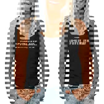 Sarcastic Confused Meme Definitely And Maybe レディースタンクトップ - Kawaiitshirt