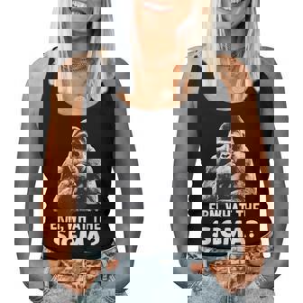 Sarcastic Humor Meme Erm What Theigma Ironic Meme レディースタンクトップ - Kawaiitshirt