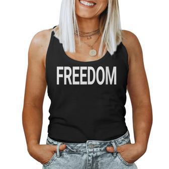That Says Freedom That Says Freedom Women Tank Top - Thegiftio UK