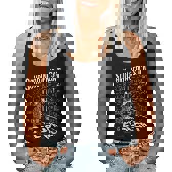 Schrödingers Cat Escape Plan Science For Women Women Tank Top - Thegiftio