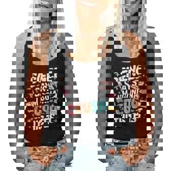 Science Says I'm Gonna Crush This Test Teacher Testing Day Women Tank Top - Monsterry