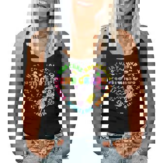 Second Grade Dream Team Teacher Girl Back To School Women Tank Top | Mazezy