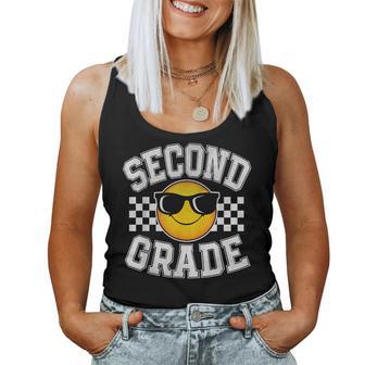 Second Grade Teacher First Day Of 2Nd Grade Back To School Women Tank Top - Thegiftio UK