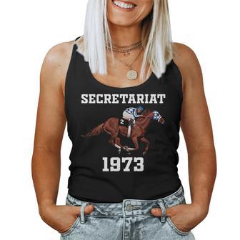 Secretariat 1973 Horse Racing Women Tank Top - Thegiftio UK