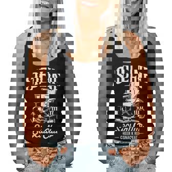 Sideline Social Club Game Day Grandma Soccer Mom Women Tank Top - Monsterry