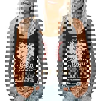 Softball Baseball Lolly Heart Leopard Print Mother's Day Women Tank Top | Mazezy