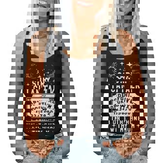 Sorry I Can't Talk I'm On The Phone With My Mom Ouija Board Women Tank Top - Monsterry