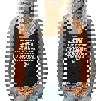 Sorry I Just Cant Today Im Growing A Tiny Human Mother Mom Women Tank Top | Mazezy
