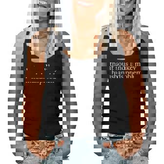 That Sounds Like My Husbands Problem Wife Sarcastic Women Tank Top | Seseable FR