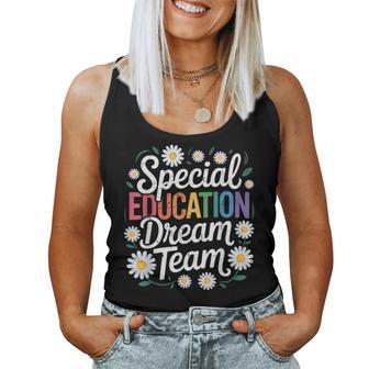Special Education Dream Team Back To School Sped Teacher Women Tank Top - Monsterry