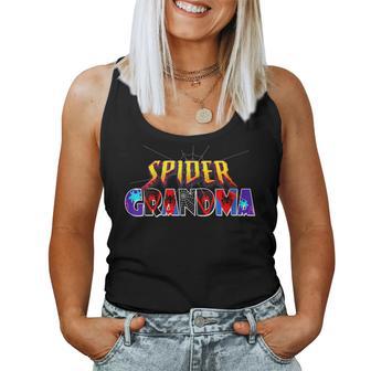 Spider Grandma Birthday Halloween Costumes Women Tank Top - Thegiftio