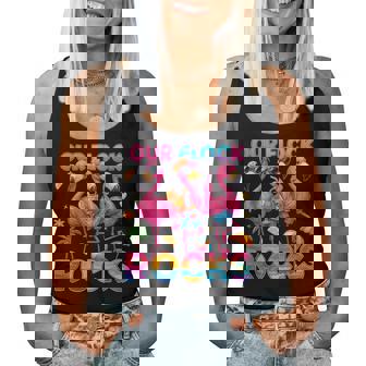 Summer Vacation Family Matching Our Flock Rocks Flamingo Women Tank Top - Thegiftio