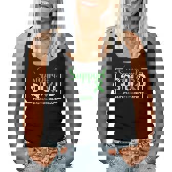 Support Squad Sunflower Hair Mental Health Awareness Women Tank Top - Monsterry