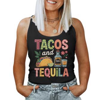 Tacos And Tequila Women Tank Top - Thegiftio UK