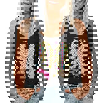 Teacher Student Coquette Bow Pencil Back To School First Day Women Tank Top - Thegiftio