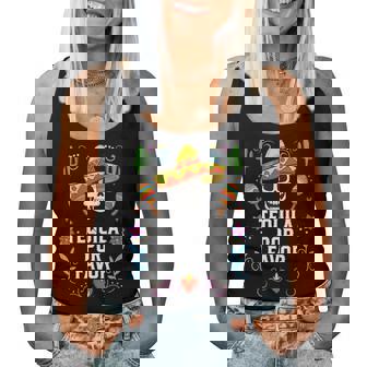 Tequila Por Favor アルコール テキーラ酒飲み メキシコ レディースタンクトップ - Kawaiitshirt